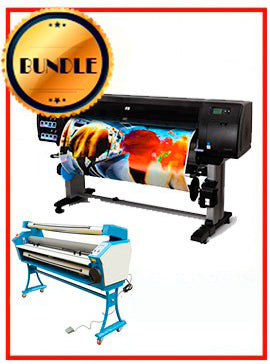 BUNDLE - Plotter HP Z6200 42¨ Recertified (90 Days Warranty) + 55&quot; Full-Auto Low Temp. Cold Laminator, With Heat Assisted www.wideimagesolutions.com BUNDLE 5050.99