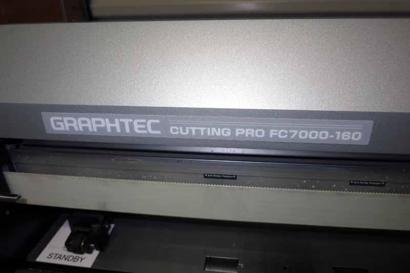 64” Graphtec FC7000-160 Vinyl Cutting Plotter - Refurbished – 1 Year Warranty