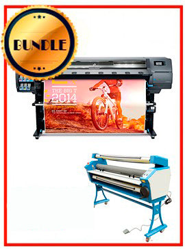 BUNDLE - Plotter HP Latex 330 64¨ Recertified (90 Days Warranty) + 55" Full-Auto Low Temp. Cold Laminator, With Heat Assisted www.wideimagesolutions.com BUNDLE 10050.99