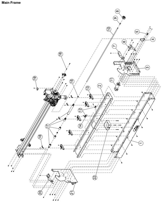 Pillow Block for Graphtec FC8000-100 (621260011)