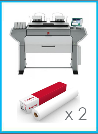 OCE 500 Colorwave + 2 Roll Unit 50k mt www.wideimagesolutions.com  4999.99