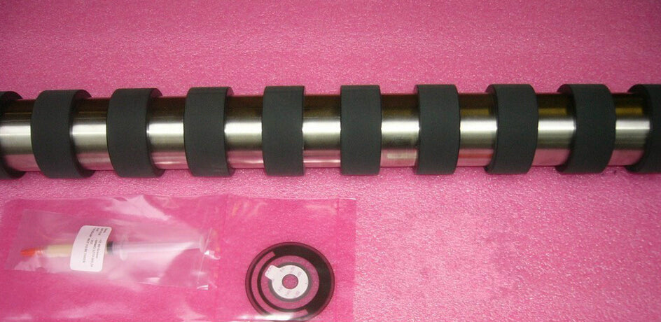 Paper drive roller assembly - For the 42-inch plotters HP Designjet Z6200 L25500 4000 4020 4500 4520 T7100 T7200 Z6100 (Q1273-60039)