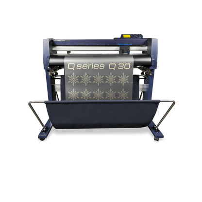 Vinyl Express Q Series Gen 3 - 30&quot; Vinyl Cutter, Stand &amp; Media Basquet