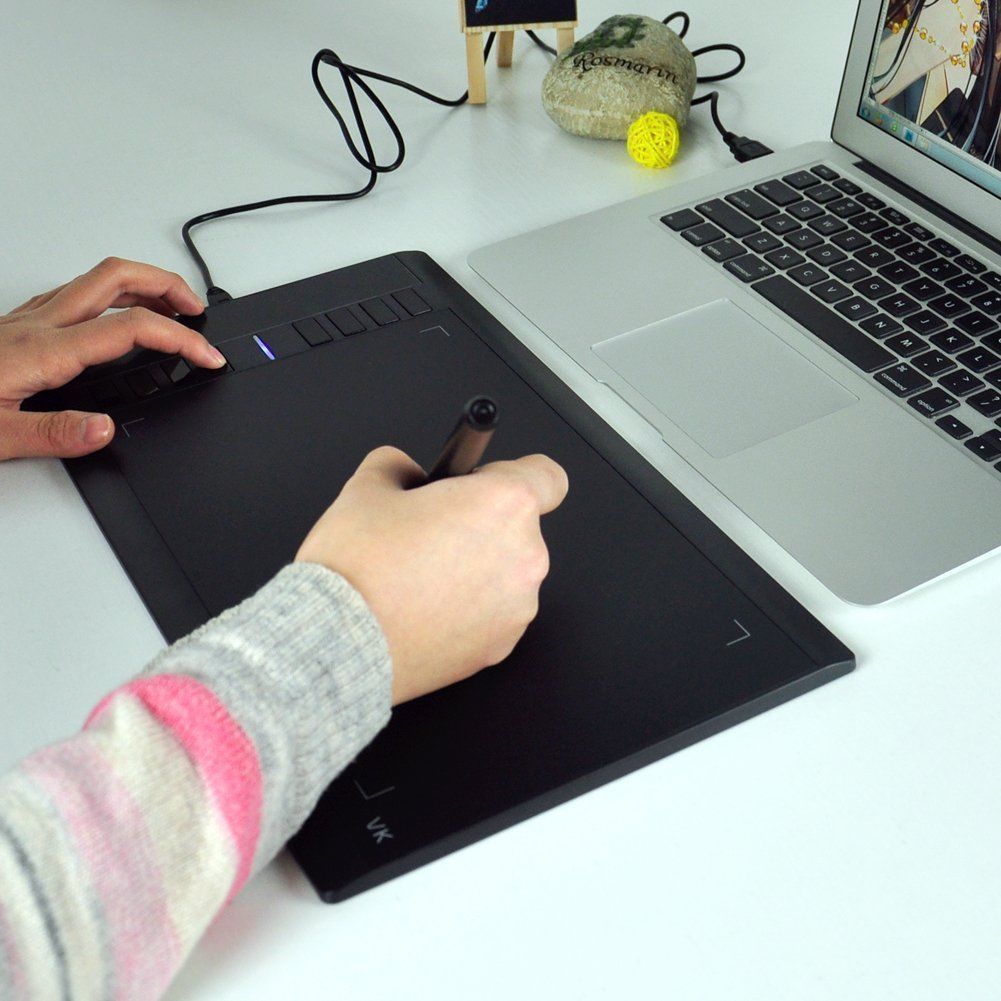 Ugee-M708-Art-Design-Ultra-thin-Graphics-Drawing-Tablet www.wideimagesolutions.com Parts and Inks 55.99