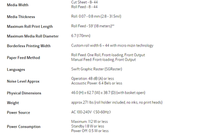 HP DesignJet T2600 36" PostScript Multifunction Printer (3XB78A) - New