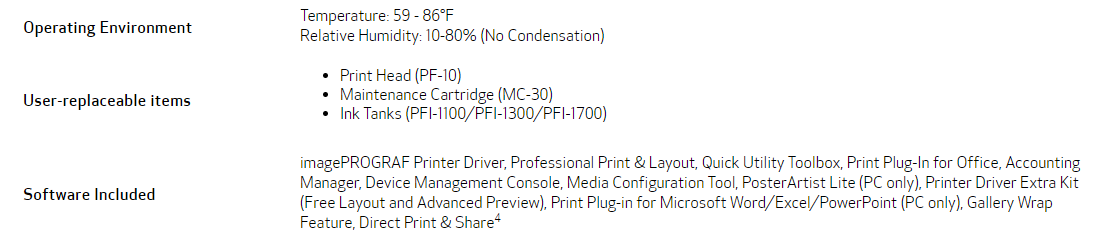 Canon imagePROGRAF PRO-2100 24" 11-color Large Format Printer - New