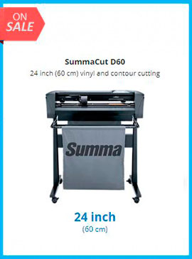 SummaCut D60 24 inch (60 cm) vinyl and contour cutting - New www.wideimagesolutions.com CUTTER 3045.00