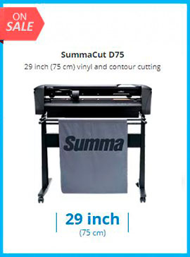 SummaCut D75 29 inch (75 cm) vinyl and contour cutting - New www.wideimagesolutions.com CUTTER 2945.00