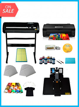 Heat press, Vinyl Cutter ,Printer,Ink ,Paper T-shirt Transfer