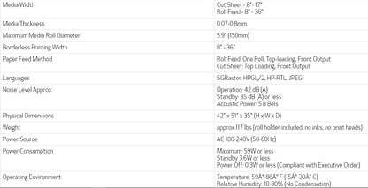 Canon imagePROGRAF TA-30 36&quot; Large Format Printer with Stand