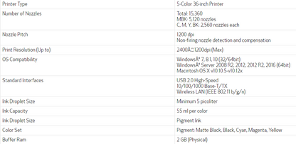 Canon imagePROGRAF TA-30 36&quot; Large Format Printer with Stand